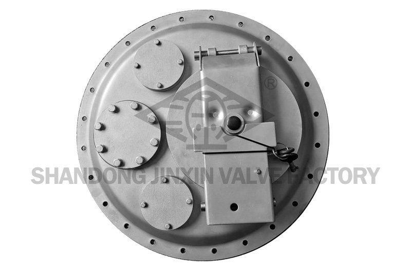 Carbon steel oil and gas recovery manhole cover, stainless steel manhole cover