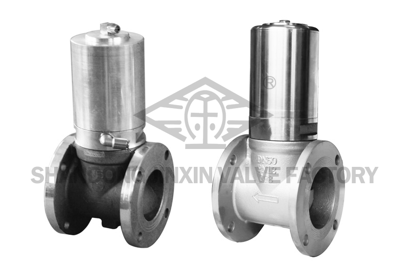 Pneumatic gate valve LFZF-50L(P) 