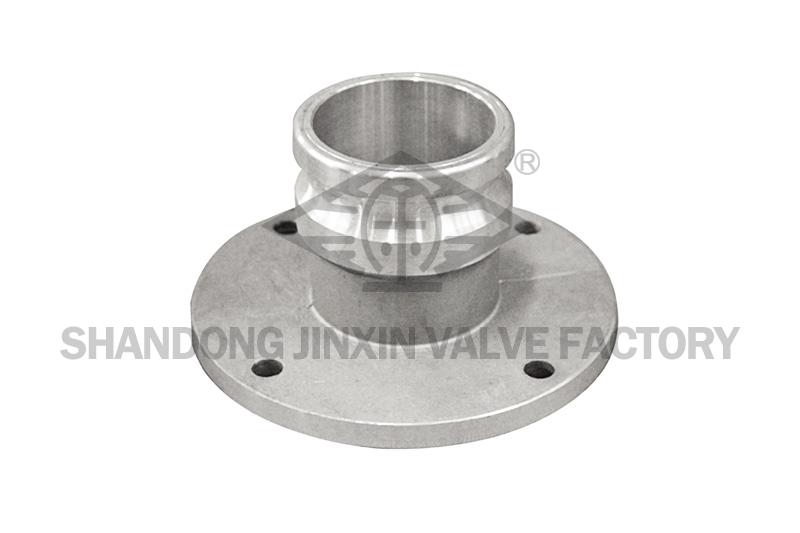 Aluminum alloy round flange positive end