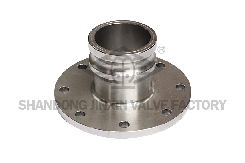 Stainless steel round flange positive end